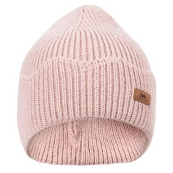 Damska Czapka Longo Beanie. Czerwone czapki i kapelusze damskie Trespass, bez wzorów, sportowe. Za 54.99 zł.