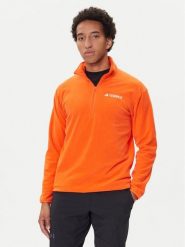 Adidas Polar Multi Essentials JM3124 Pomarańczowy Regular Fit. Brązowe bluzy męskie Adidas, m, bez wzorów, z polaru, bez kaptura. Za 159.99 zł.
