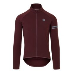 Thermo Jersey LS Essential Men. Brązowe koszule męskie AGU, m, bez wzorów, z jersey, bez kołnierzyka, bez ramiączek. Za 337.85 zł.