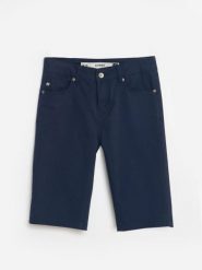 Szorty damskie granatowe Shira 403. Niebieskie szorty damskie Big Star, bez wzorów, z tkaniny. Za 139.99 zł.