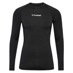 Koszulka z długim rękawem sportowa Hummel BL PERFORMANCE TEE 22551. Czarne koszulki sportowe męskie Hummel, l, bez wzorów, bez kołnierzyka, bez ramiączek, do koszykówki. Za 177.50 zł.