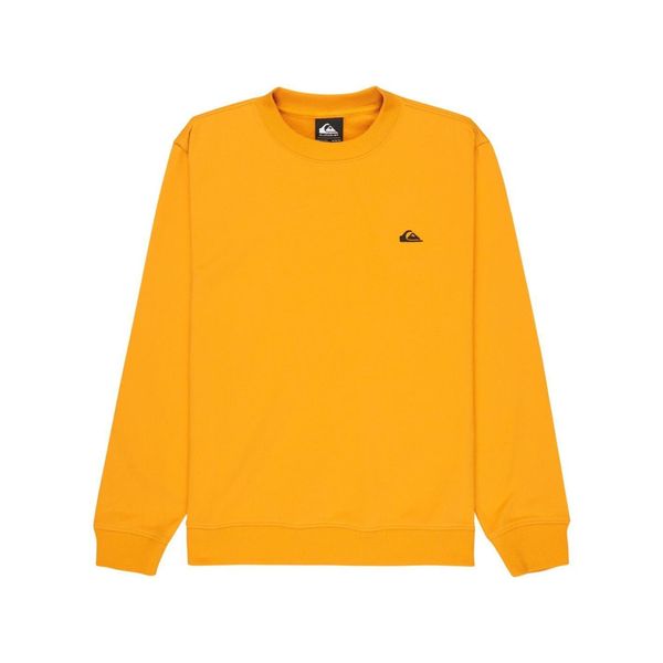 Bluza dla Chłopcy BASIC Żółty. Żółte bluzy dla chłopców Quiksilver, bez wzorów, z bawełny, bez ramiączek, bez kaptura. Za 129.99 zł.