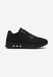 Czarne Buty Sportowe przed Kostkę na Podeszwie Air Jennale. Czarne buty sportowe męskie Born2be, przed kostkę, bez zapięcia, na fitness i siłownię. Za 119.99 zł.