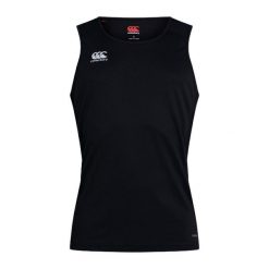 Tank top Canterbury Club Dry. Czarne t-shirty męskie CANTERBURY, xl, bez wzorów, sportowe, bez kołnierzyka. Za 165.50 zł.