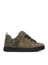 DC Shoes Sneakersy DC SHOES-CEOWB-V5-10117K-CH Khaki. Brązowe buty sportowe chłopięce DC Shoes, bez wzorów, ze skóry, bez zapięcia. Za 179.99 zł.