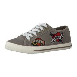 S.Oliver Kobiety Canvas Trampki Szary 5-5-23639-38-200 (Rozmiar 39). Obuwie sportowe damskie marki S.Oliver. W wyprzedaży za 105.00 zł.