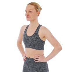 Xtreme Sportswear damski top sportowy Antracyt melanż. Brązowe bluzy sportowe damskie XTREME SOCKSWEAR, m, bez wzorów, bez kaptura, na fitness i siłownię. Za 125.82 zł.