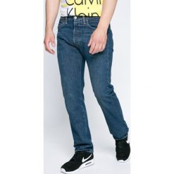 Levi's - Jeansy 501. Brązowe jeansy męskie Levi's. W wyprzedaży za 269.90 zł.