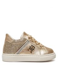 Tommy Hilfiger Sneakersy Sneaker Bassa Allacciata T1A9-33932-0829 M Złoty. Żółte buty sportowe dziewczęce Tommy Hilfiger, bez wzorów, ze skóry, bez zapięcia. Za 329.99 zł.