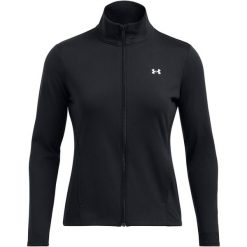 Kurtka damska Under Armour Motion. Czarne kurtki damskie Under Armour, l, bez wzorów, z materiału, bez kaptura. Za 355.99 zł.