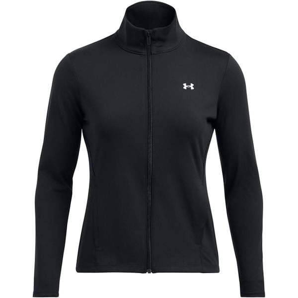 Kurtka damska Under Armour Motion. Czarne kurtki damskie Under Armour, l, bez wzorów, z materiału, bez kaptura. Za 355.99 zł.