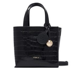 Torebka Furla. Czarne torebki do ręki damskie Furla, bez wzorów, klasyczne, bez dodatków. Za 1,349.00 zł.
