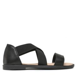 Sandały Lasocki Young. Czarne sandały dziewczęce Lasocki Young, bez zapięcia. Za 79.99 zł.