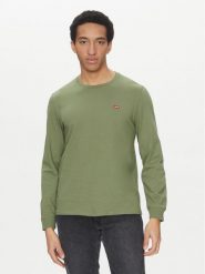 Levi's® Longsleeve Housemark 72848-0022 Zielony Regular Fit. Zielone bluzki z długim rękawem męskie m, bez wzorów, z bawełny, bez kołnierzyka. Za 139.99 zł.