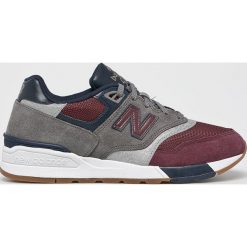 New Balance - Buty ML597BGN. Szare buty sportowe męskie New Balance, z gumy. W wyprzedaży za 349.90 zł.