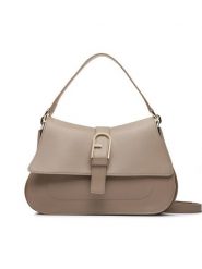 Furla Torebka Flow WB00996-BX2045-1257S-1007 Beżowy. Brązowe torebki do ręki damskie Furla, bez wzorów, ze skóry, bez dodatków. Za 1,429.00 zł.