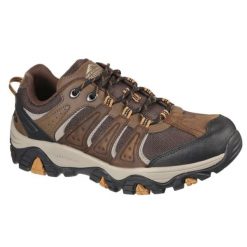 Buty trekkingowe Męskie Skechers. Brązowe trekkingi męskie Skechers, trekkingowe. Za 266.99 zł.