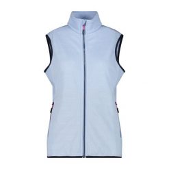 Kurtka bez rękawów polarowa damska CMP. Niebieskie kurtki damskie CMP, bez wzorów, z polaru, bez kaptura. Za 263.50 zł.