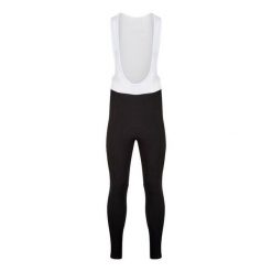 Męskie długie spodnie kolarskie z szelkami Essential – Czarne. Czarne spodnie sportowe męskie KEADA SPORTS, m, bez wzorów, rowerowe. Za 332.00 zł.