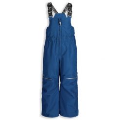 Spodnie narciarskie dziecięce z szelkami ocieplane Lemon Explore ZL5 granatowe. Niebieskie spodnie materiałowe dla chłopców LEMON explore, na zimę, bez wzorów, z materiału. Za 229.90 zł.