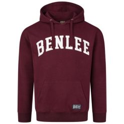 Bluza z kapturem Benlee Ayden Regular Fit. Białe bluzy męskie BENLEE, l, z aplikacjami, z bawełny, z kapturem. Za 248.00 zł.