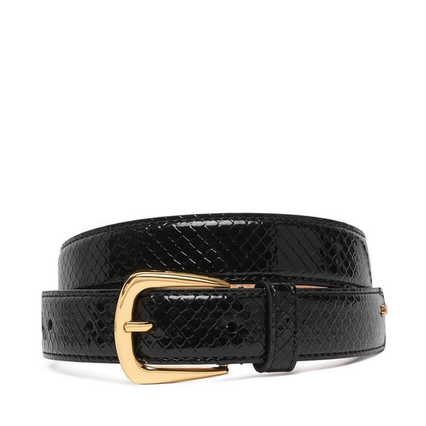 Pasek Elisabetta Franchi. Czarne paski damskie Elisabetta Franchi, bez wzorów. Za 599.99 zł.