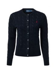 Polo Ralph Lauren Kardigan damski Kobiety Bawełna niebieski jednolity, L. Niebieskie kardigany damskie Polo Ralph Lauren, l, bez wzorów, z bawełny, eleganckie. Za 1,099.95 zł.