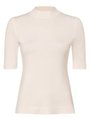 Comma koszulka z dzianiny Kobiety biały, 44. Białe t-shirty damskie comma, bez wzorów, z dzianiny, eleganckie, bez kołnierzyka. Za 299.95 zł.