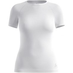 Koszulka damska ODLO TOP PERFORMANCE X-LIGHT. Białe t-shirty damskie Odlo, m, bez wzorów, z materiału, bez kołnierzyka. Za 209.99 zł.