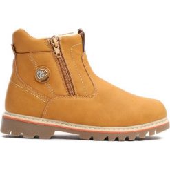 Camelowe Traperki City Park. Brązowe buty zimowe chłopięce Born2be, z materiału. Za 69.99 zł.