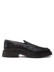 Tommy Hilfiger Loafersy Comfort Lwt Lth Loafer FM0FM05089 Czarny. Czarne mokasyny męskie Tommy Hilfiger, ze skóry. Za 419.99 zł.