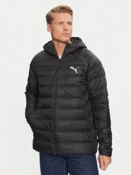 Puma Kurtka puchowa PackLITE 849355 Czarny Slim Fit. Czarne kurtki męskie Puma, m, bez wzorów, z puchu, bez kaptura. Za 439.99 zł.