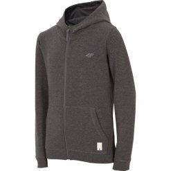 Bluza dla małych dziewczynek JBLD100 - ciemny szary melanż. Bluzy dla dziewczynek marki 4f. W wyprzedaży za 49.99 zł.