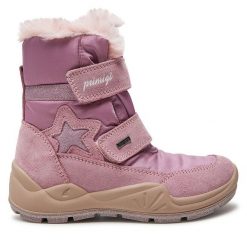 Śniegowce Primigi. Czerwone śniegowce dziewczęce Primigi, z gore-texu, bez zapięcia. Za 499.99 zł.