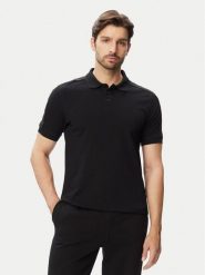 Guess Polo Z6YP03 K4967 Czarny Regular Fit. Czarne koszulki polo męskie Guess, m, z aplikacjami, z bawełny, bez ramiączek. Za 294.99 zł.