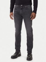Lee Jeansy Rider 112363851 Czarny Slim Fit. Czarne jeansy męskie Lee. Za 399.00 zł.