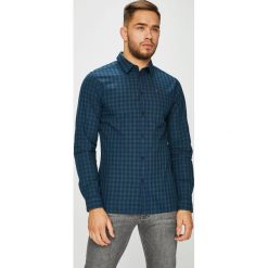 Tommy Jeans - Koszula. Szare koszule męskie Tommy Jeans, w kratkę, z bawełny, z klasycznym kołnierzykiem, z długim rękawem. Za 299.90 zł.