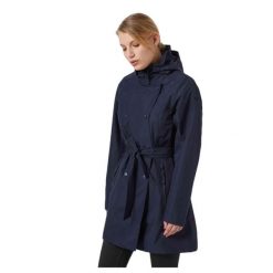 Kurtka Helly Hansen Welsey II Trench Ocieplana Niebieska. Niebieskie kurtki damskie Helly Hansen, l, bez wzorów, z materiału, bez kaptura. Za 821.50 zł.