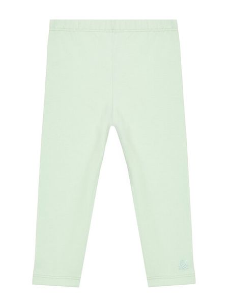 United Colors Of Benetton Legginsy 3MT1GF01L Zielony Slim Fit. Zielone legginsy dla dziewczynek United Colors Of Benetton, bez wzorów, z bawełny. Za 29.99 zł.