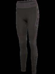 Hummel Legginsy hmlCLEA SEAMLESS MID WAIST TIGHTS – bezszwowe, oddychające. Szare legginsy damskie Hummel, s, bez wzorów, z elastanu. Za 198.00 zł.