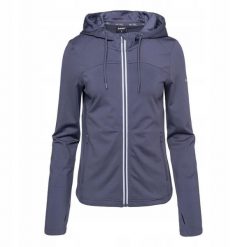 Kurtka Z Kapturem Damska Tolin. Szare kurtki damskie Hi-tec, bez wzorów, z kapturem. Za 148.99 zł.