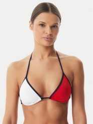 Tommy Hilfiger Góra od bikini UW0UW06574 Czerwony. Czerwone bikini damskie Tommy Hilfiger, l, bez wzorów. Za 209.99 zł.