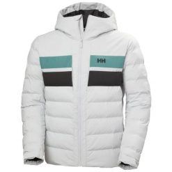 Kurtka puchowa Helly Hansen Bossanova. Szare kurtki męskie Helly Hansen, na zimę, m, bez wzorów, z materiału, z kapturem. Za 1,245.50 zł.