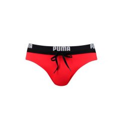 PUMA Męskie Szorty Kąpielowe Klasyczne. Czerwone kąpielówki męskie Puma, m, bez wzorów, z elastanu, do pływania. Za 130.90 zł.