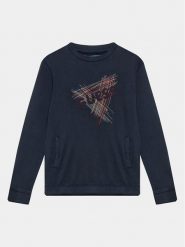 Guess Bluza L3BQ03 KAD74 Czarny Regular Fit. Czarne bluzy dla chłopców Guess, z aplikacjami, z bawełny, bez ramiączek, bez kaptura. Za 269.99 zł.