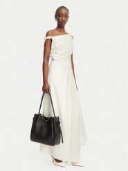 Tory Burch Torebka Romy 179986 Czarny. Czarne torebki do ręki damskie Tory Burch, bez wzorów, ze skóry, bez dodatków. Za 2,604.00 zł.