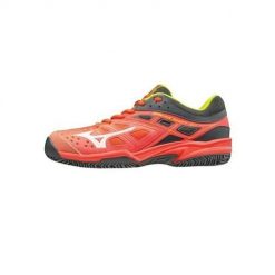 Buty do tenisa damskie Mizuno Break Shot EX CC. Obuwie sportowe damskie Mizuno, bez wzorów, z materiału, tenisowe. Za 276.00 zł.