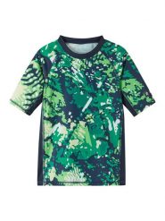 Reima Koszulka do pływania Joonia 5200149E Zielony. Zielone t-shirty dla chłopców Reima, bez wzorów, z syntetyku, bez ramiączek. Za 89.99 zł.