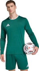 Koszulka męska adidas Entrada 26 Long Sleeve Jersey zielona KF5846 2XL. Zielone bluzki z długim rękawem męskie Adidas, m, bez wzorów, z jersey, bez kołnierzyka. Za 107.94 zł.