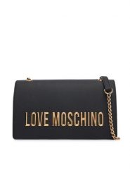 LOVE MOSCHINO Torebka JC4192PP1PKD0000 Czarny. Czarne torebki do ręki damskie Love Moschino, bez wzorów, ze skóry, bez dodatków. Za 949.99 zł.